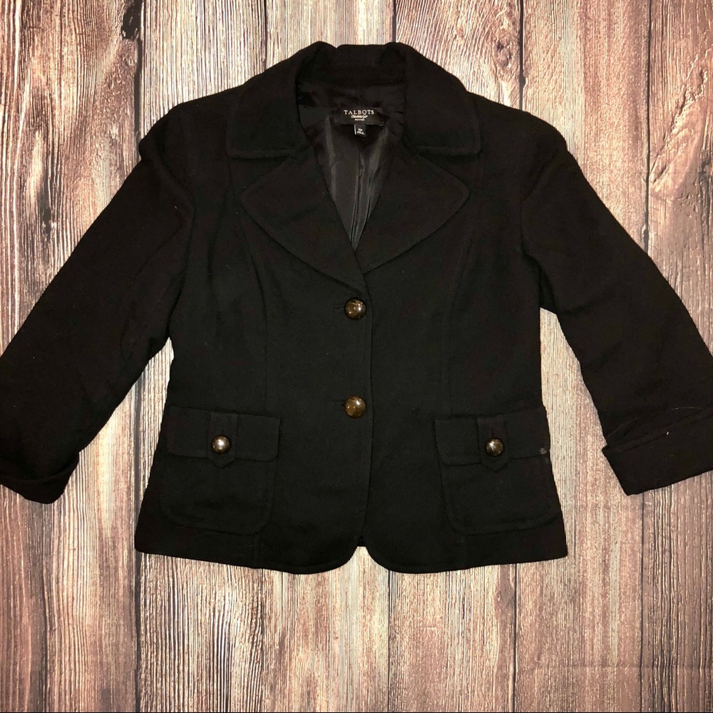 🖤Talbots Quarter Sleeve Blazer🖤